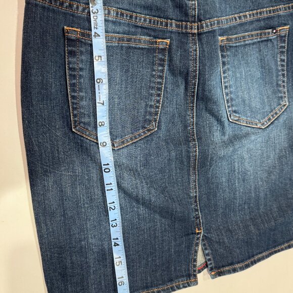 Tommy Hilfiger Denim Mini Skirt - Picture 7 of 7